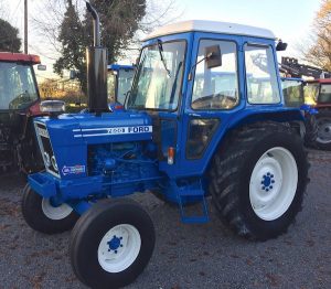 FORD 7600 side view trading secondhand tractors galway